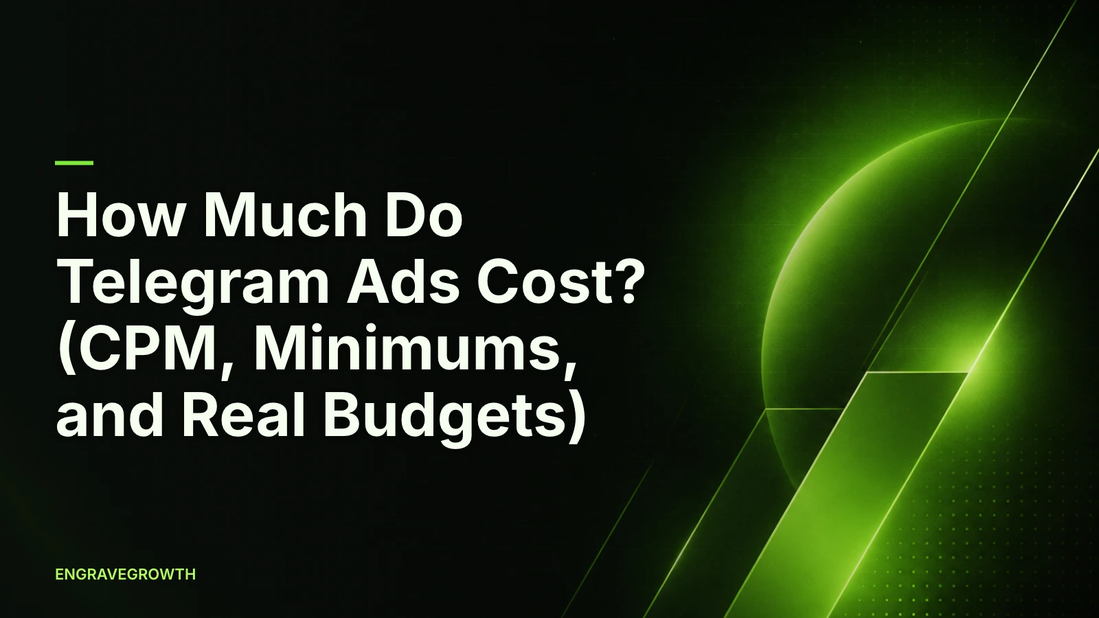 How Much Do Telegram Ads Cost? (CPM, Minimums, and Real Budgets)